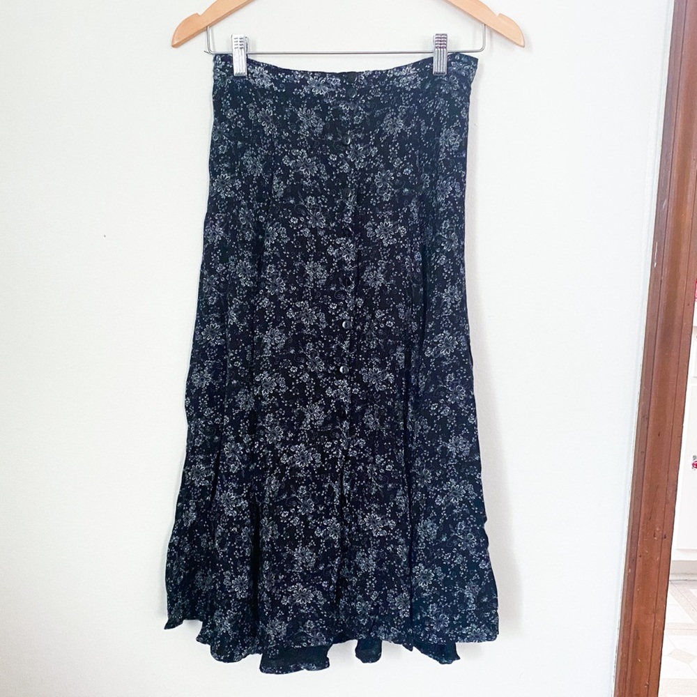 90’s floral skirt